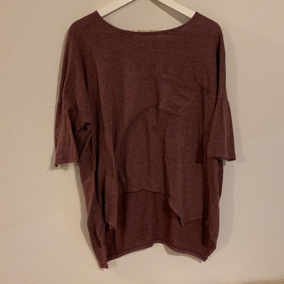 American Eagle Outfitters Tops - High-low 3/4 American eagle shirt